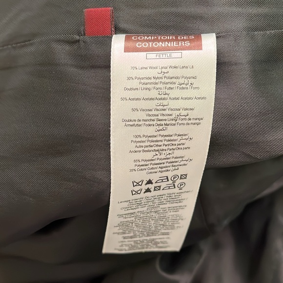 Comptoir des Cotonniers Wool Coat - Picture 5 of 6